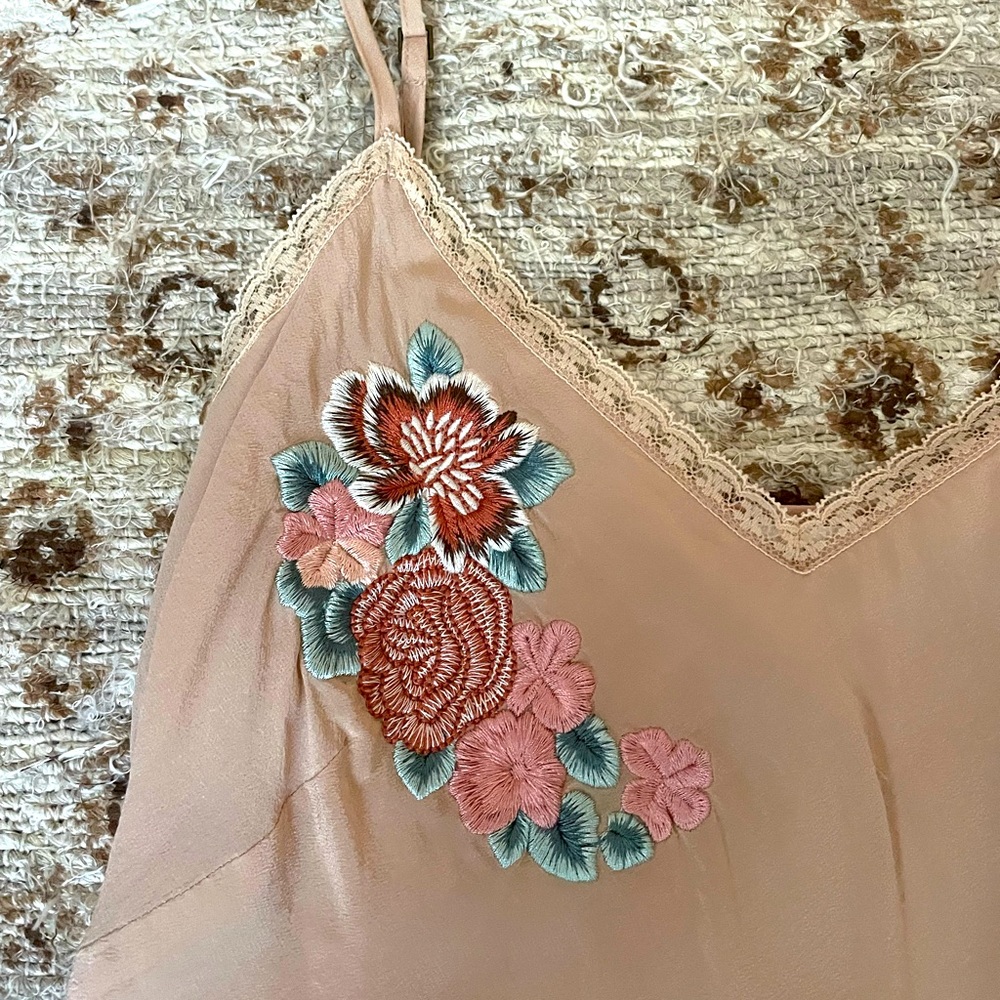 Vintage banana republic silk tank top